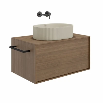 Раковина ARTBASIN Vento накладная 50, песочная матовая