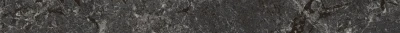 Бордюр Тубкаль чёрный глянцевый обрезной 30x2,5x1,9