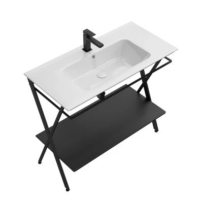 Металлическая структура PIANO Next напольная 95, черная матовая