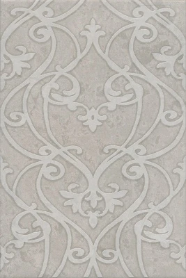 Декор Ферони серый матовый 20x30x0,69