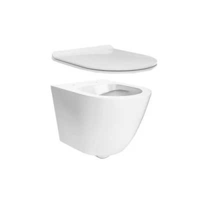 Комплект с подвесным унитазом Sfera и сиденьем Plaza Modern