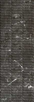 Тубкаль чёрный глянцевый структура обрезной 30x89,5x1,05