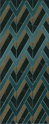 Декор Алькала глянцевый 20x50x0,8